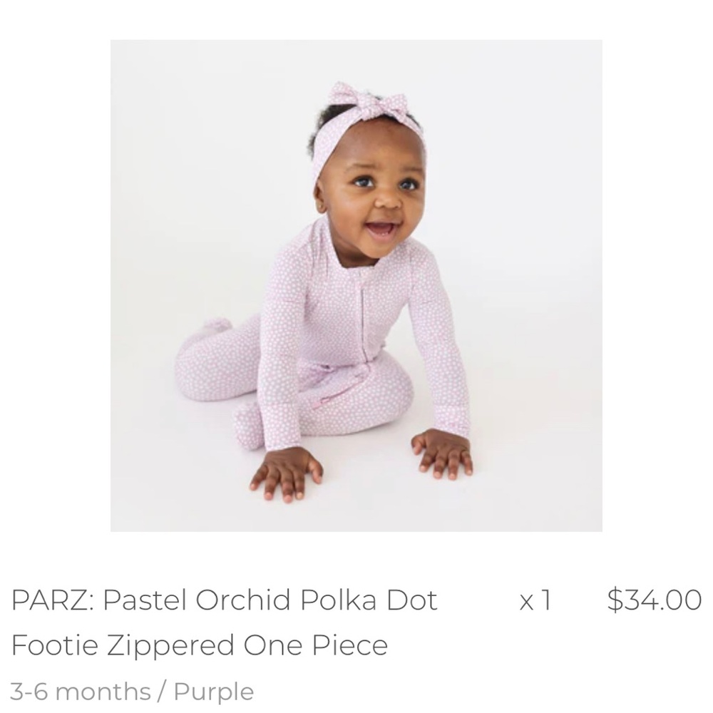 Posh Peanut PARZ Collection Zippered Footie
